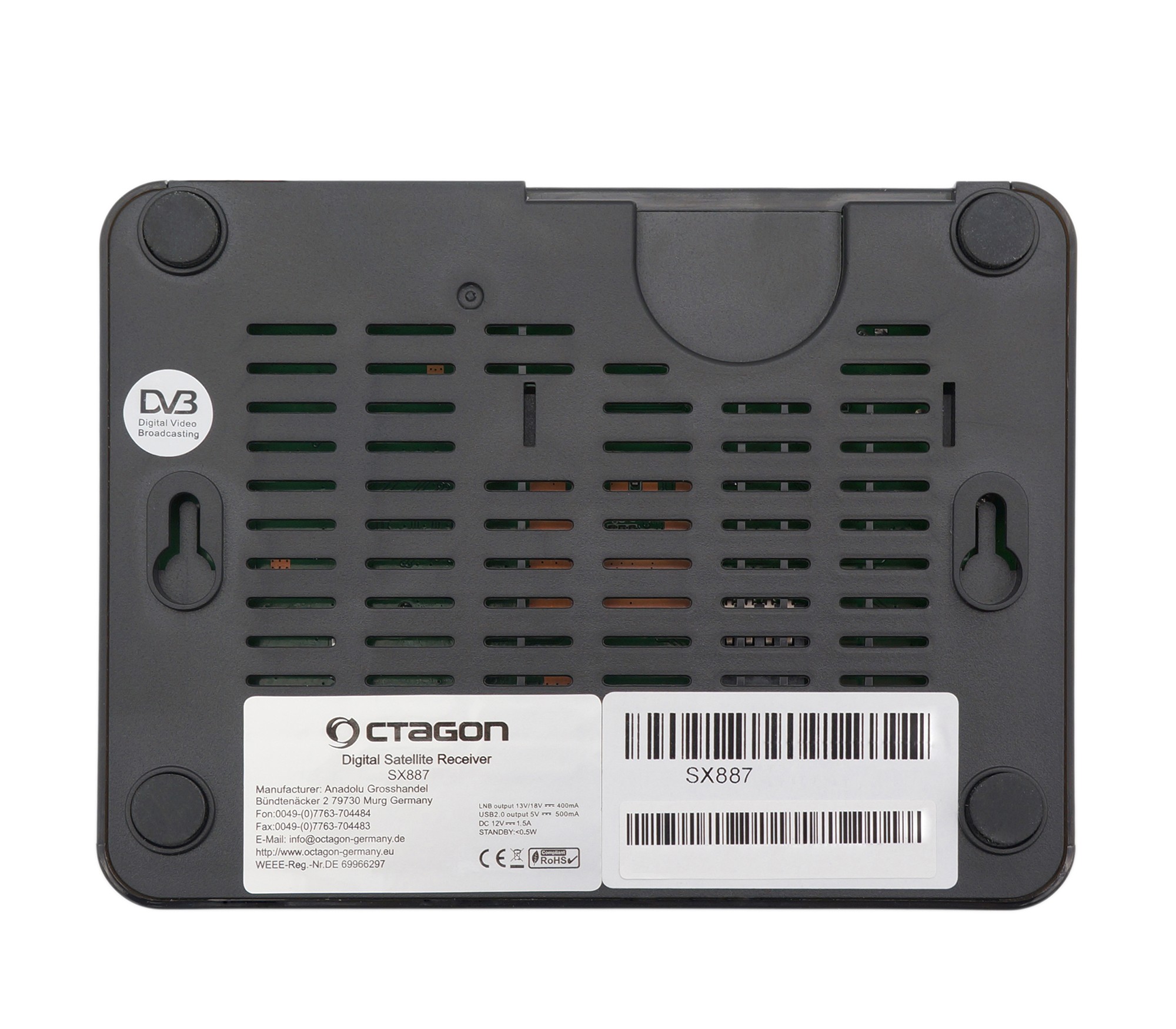 Octagon SX887– Linux Box - Afbeelding 5