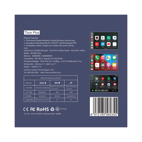 Carlinkit - Apple Carplay&Android Auto - Afbeelding 9