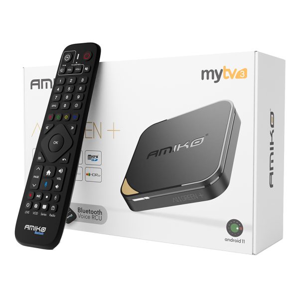 Amiko A11 Green Plus - Android IPTV Box - Afbeelding 9