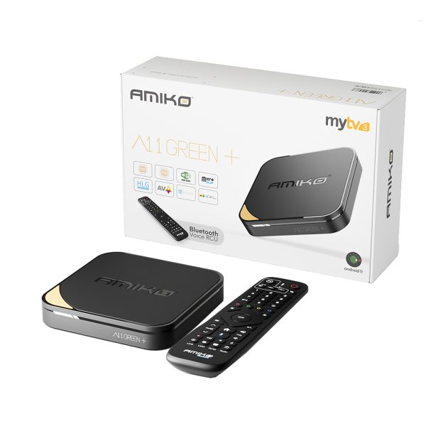 Amiko A11 Green Plus - Android IPTV Box